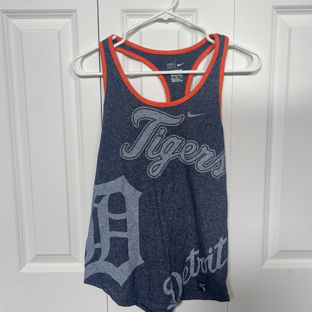 Nike razorback Detroit Tigers MLB tank top
